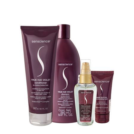 Kit-Senscience-True-Hue-Violet-Shampoo-Condicionador-Máscara-Óleo-(4-produtos)--1