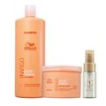 Kit Wella Nutri Enrich Shampoo 1L + Máscara 500ml + Óleo Oil Reflections light 30ml