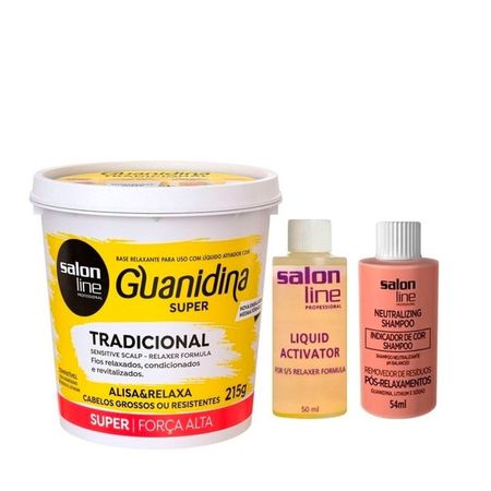 Kit-Salon-Line-Guanidina-Forte-Cabelos-Grossos-ou-Resistentes-C/3-Produtos-–-215g--1