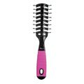 Escova Ventilada Black & Pink Ricca