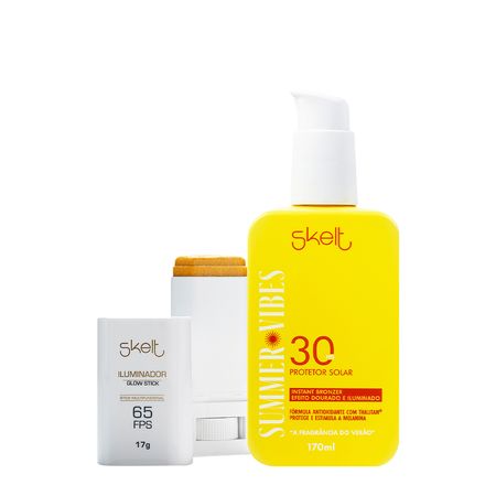 Kit-Skelt-Summer-Vibes-Glow-Stick-FPS65-Iluminador-Protetor-Solar-(2-produtos)--1