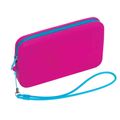 Necessaire De Silicone Pequena Rosa Ricca