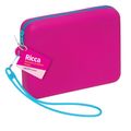 Necessaire De Silicone Grande Rosa Ricca
