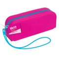 Necessaire De Silicone Retangular Rosa Ricca