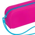 Necessaire De Silicone Retangular Rosa Ricca