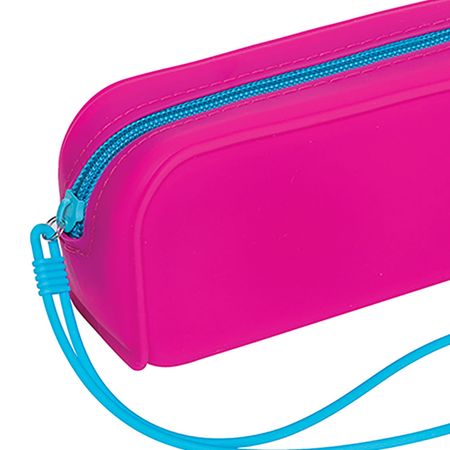 Necessaire-De-Silicone-Retangular-Rosa-Ricca--2