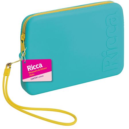 Necessaire-De-Silicone-Média-Verde-Ricca--3
