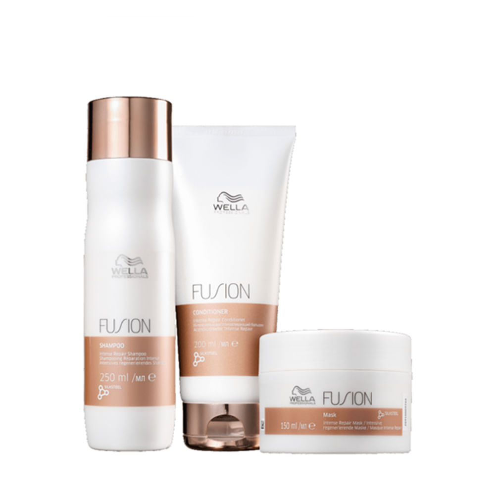 Kit Wella Professionals Fusion Trio 3 Produtos
