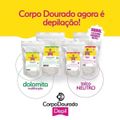 Corpo Dourado Depil - Talco Neutro Pré Depilação Anti Irritação 500g