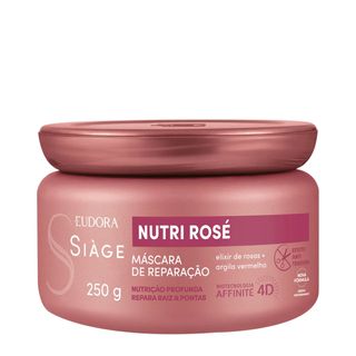 Eudora Siàge Nutri Rosé - Máscara Capilar 250g