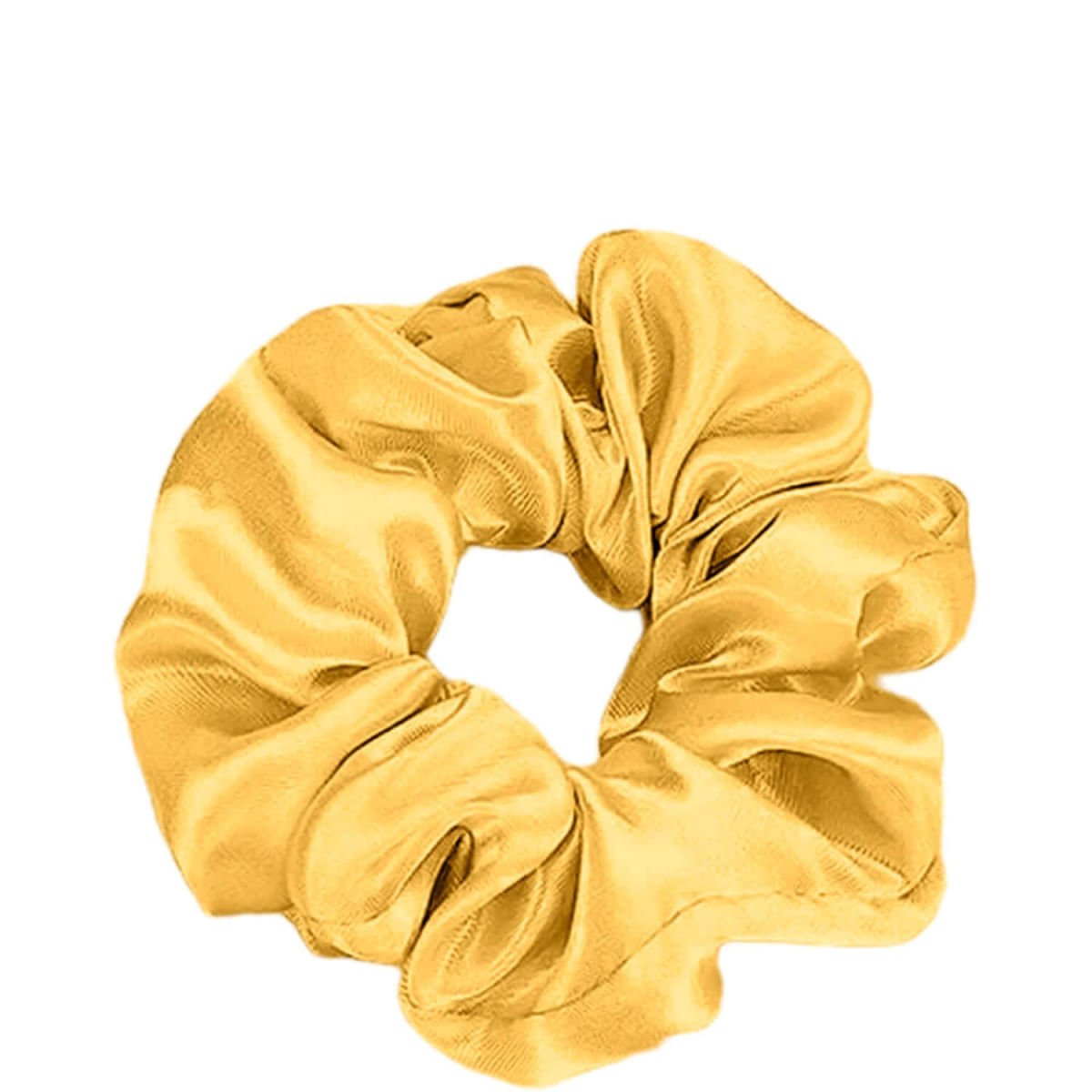 Nobrand - Scrunchie Xuxinha de Cetim Amarela