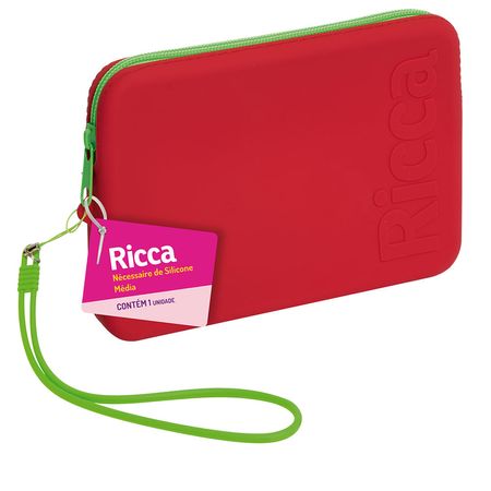 Necessaire-De-Silicone-Média-Vermelha-Ricca--3