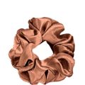 Nobrand - Scrunchie Xuxinha de Cetim Bronze