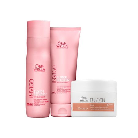 Kit-Wella-Invigo-Blonde---Shampoo-Blonde-250ml-+-condicionador-Blonde-200ml-+-máscara-Fusion-150ml--1
