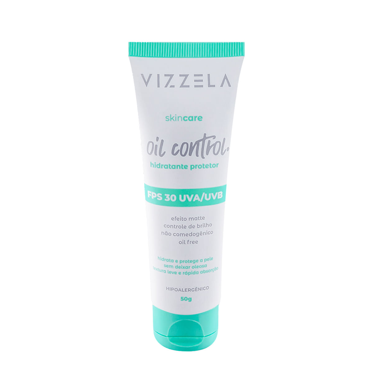 Vizzela Oil Control FPS30 - Creme Hidratante Facial 50g