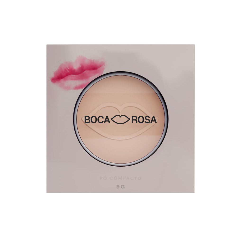 Pó Compacto Boca Rosa BR02 FPS 30