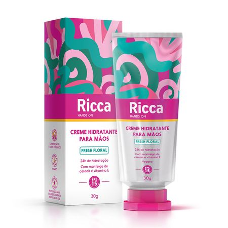Creme-Hidratante-Para-Mãos-FPS15-Fresh-Floral-Ricca--2
