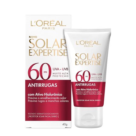 L'Oréal-Paris-Solar-Expertise-Antirrugas-FPS60---Protetor-Solar-Facial-40g--2