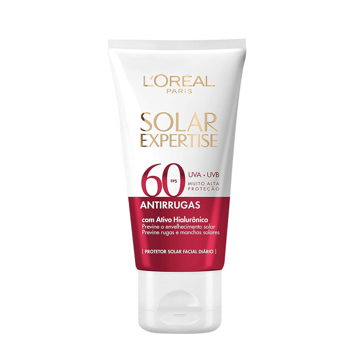L'Oréal Paris Solar Expertise Antirrugas FPS60 - Protetor Solar Facial 40g