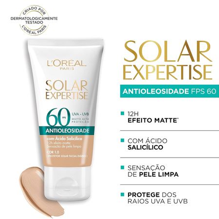 L'Oréal-Paris-Solar-Expertise-Antioleosidade-FPS60-Cor-1.0---Protetor-Solar-Facial-40g--3