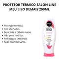 Defrizante Protetor Térmico Salon Line Meu Liso Demais 200ml