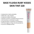 Base Fluida Ruby Kisses Skin Tint Efeito Natural 220 30ml