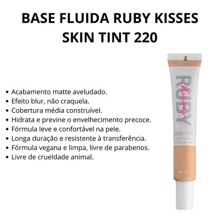 Base-Fluida-Ruby-Kisses-Skin-Tint-Efeito-Natural-220-30ml--3