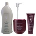 Kit Senscience Silk Moisture Shampoo 1L + Inner intensif 500ml + Inner Moisturizing 200ml + Válvula Pump