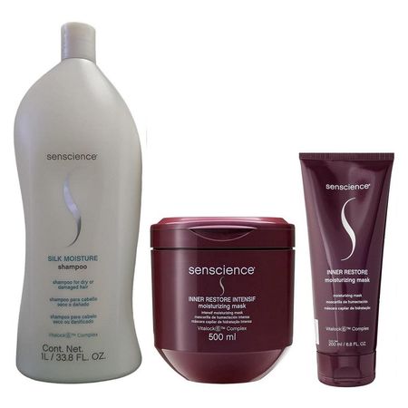 Kit-Senscience-Silk-Moisture-Shampoo-1L-+-Inner-intensif-500ml-+-Inner-Moisturizing-200ml-+-Válvula-Pump--2