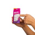 Unhas Autoadesivas Francesinha Nude Ricca