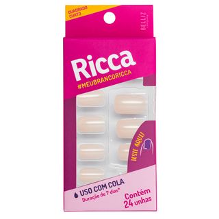 Unhas Branco Sonho Ricca