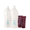 Kit Senscience Silk Moisture Lock Intensif Salon Total Leave-in 150 (4 produtos)