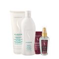 Kit Senscience Silk Moisture Intensif Color Home Care 50 Sérum (4 produtos)