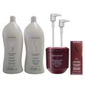 Kit Senscience Silk Moisture Shampoo e Condicionador 1L + Inner intensif 500ml + CPR (2x25ml) + Válvulas Pump
