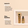 Kit Haskell Infusão de Óleos Shampoo Condicionador Máscara Óleo e Leave-in