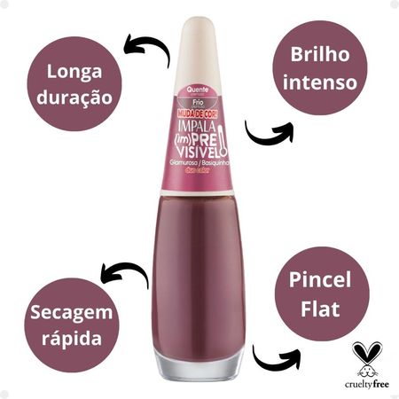 Esmalte-Cremoso-Impala-(Im)Previsivel-Duo-Color-Glamurosa/Basiquinha-7,5ml--2