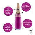 Esmalte Cremoso Impala Ana Castela Roça Rosa 7,5ml