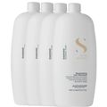 Kit 4 Shampoo Alfaparf Diamond Illuminating – 1L