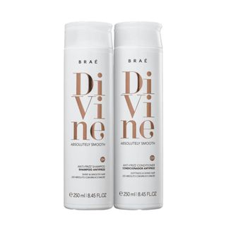 Shampoo e Condicionador BRAÉ Divine Anti-Frizz - 250ml