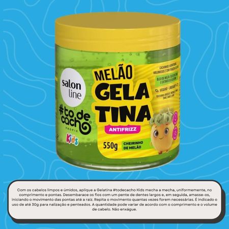 Salon-Line-#todecacho-Kids-Gelatina-Melão-Antifrizz-550g--5