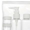 Kit de Viagem Ricca - 3 frascos de 80ml + 3 potes de 10ml