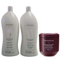 Kit Senscience Silk Moisture Shampoo 1L + Condicionador 1L + Inner Intensif 500ml + Válvulas Pump