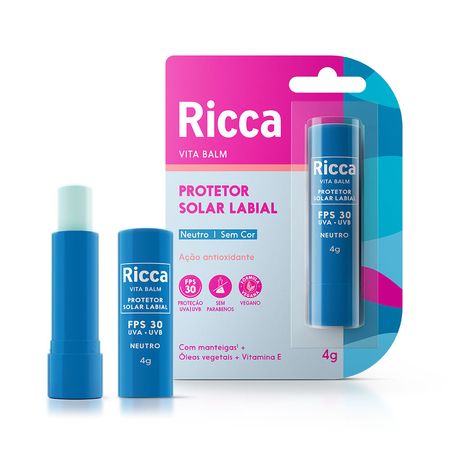 Protetor-Solar-Labial-FPS-30-Neutro-Ricca--1