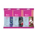 Kit com 3 Lenços De Limpeza Facial Ricca