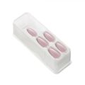 Unhas Autocolantes Kiss Ny Impress Bailarina French Lavender Imc16y9b