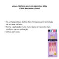 Unhas Postiças Jelly Kiss New York Rosa It Girl Bailarina Longo