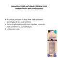 Unhas Postiças Naturals Kiss New York Transparente Bailarina Longo