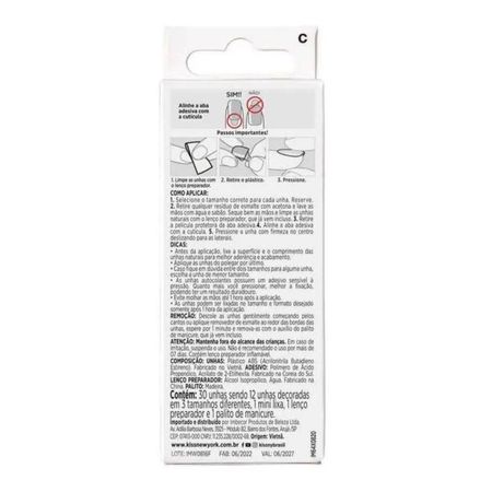 Unhas-Autocolantes-Kiss-Impress-Snowed-In-Medium-C/30-Im64x--6