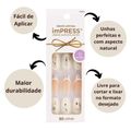 Unhas Autocolantes Kiss Impress Celebration Bailarina C/30 Im80x