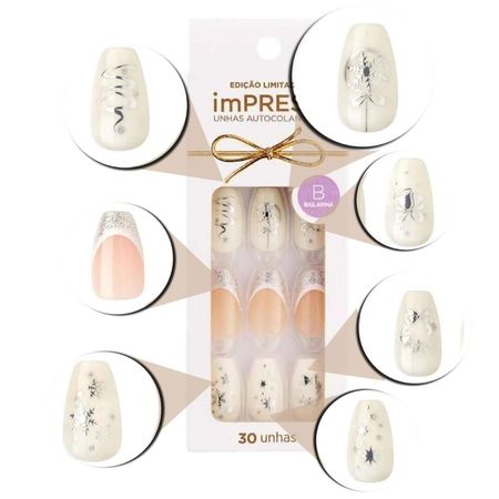 Unhas-Autocolantes-Kiss-Impress-Celebration-Bailarina-C/30-Im80x--3